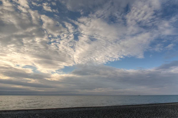 Moln över havet — Stockfoto