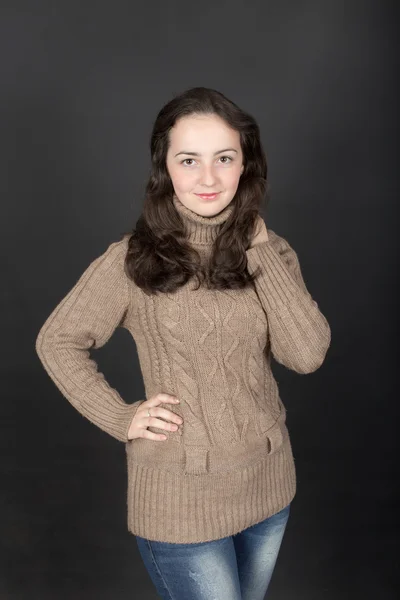 Portrait of a teenage girl — Stock Photo, Image