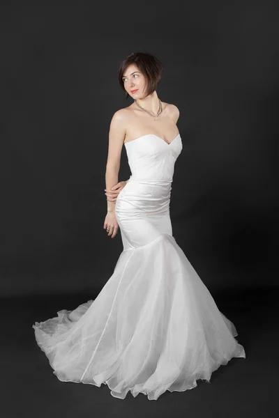 Shapely bride — Stock Photo, Image