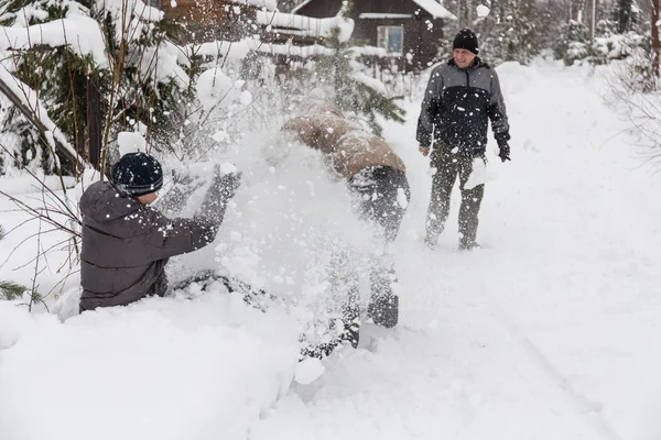 Divertimento invernale — Foto Stock