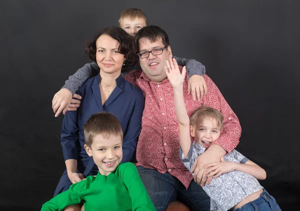 Retrato de una familia —  Fotos de Stock