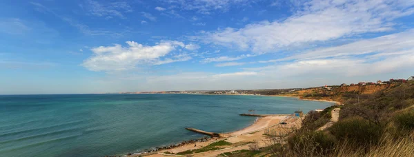 Panorama da praia — Fotografia de Stock