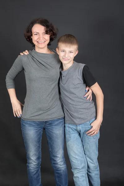 Mutter und Sohn — Stockfoto