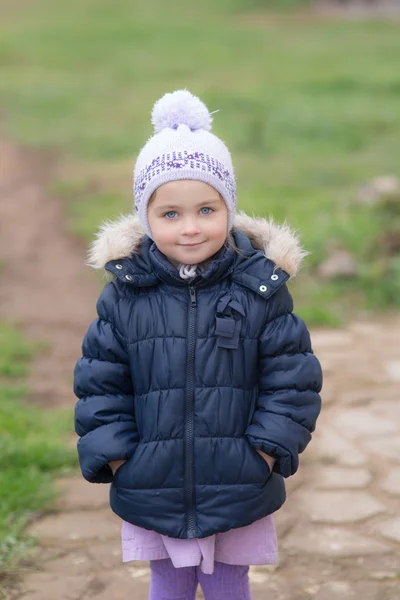 Portrait of a little girl — Stock Photo, Image