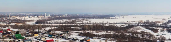 Widok na miasto stary rosyjski — Zdjęcie stockowe