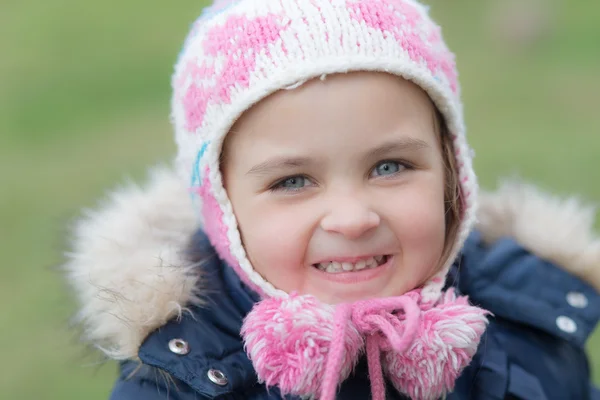 Little girl closeup — Stock Photo, Image