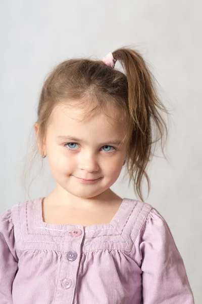 Girl with blue eyes — Stock Photo, Image