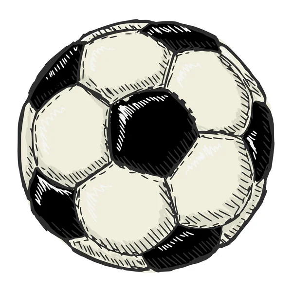 Fußball — Stockvektor