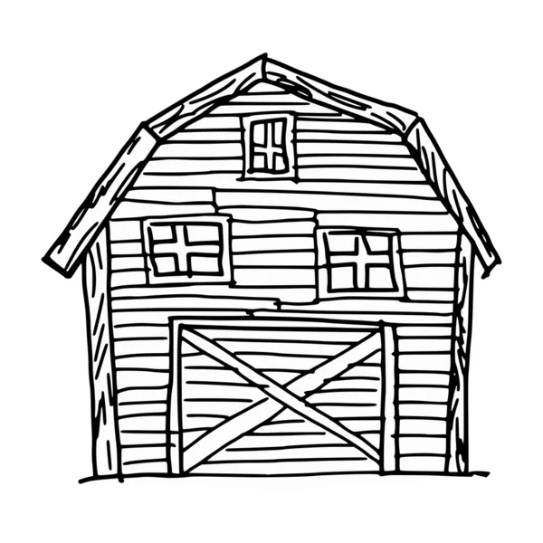 Barn — Stock Vector