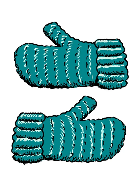 Handschoenen — Stockvector