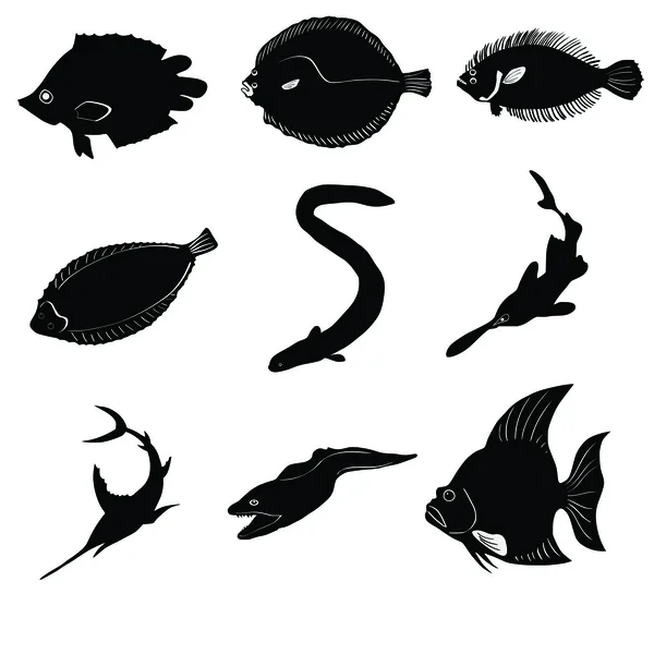 Ilustração de peixes —  Vetores de Stock