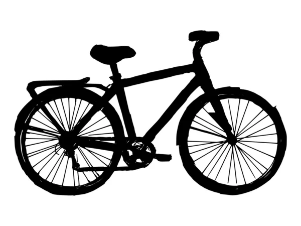 Fiets — Stockvector