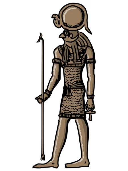 Horus, dieu de l'Egypte ancienne — Image vectorielle