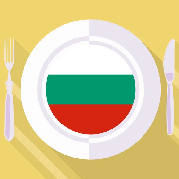 Cocina de Bulgaria — Archivo Imágenes Vectoriales