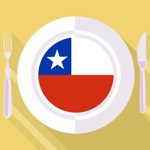 智利的厨房 — 图库矢量图片