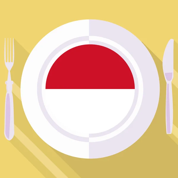 Cocina de Indonesia — Vector de stock