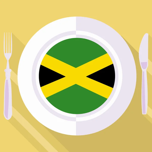 Cocina de Jamaica — Archivo Imágenes Vectoriales