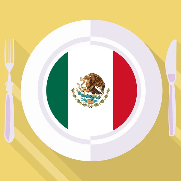 Κουζίνα του Μεξικού — Διανυσματικό Αρχείο