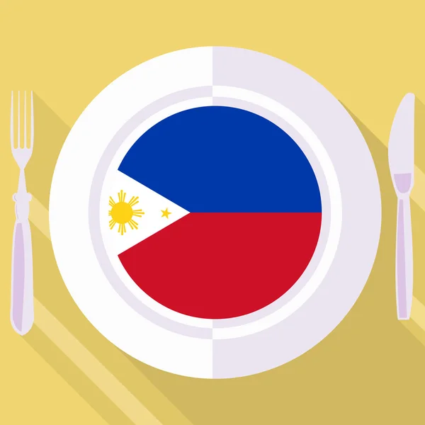 厨房的菲律宾 — 图库矢量图片