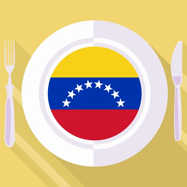 Cocina de Venezuela — Vector de stock