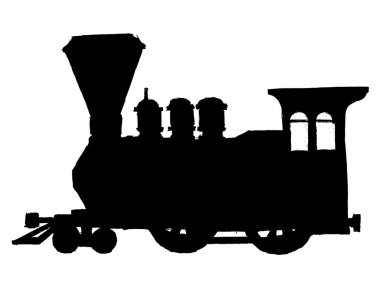 vintage buhar tren