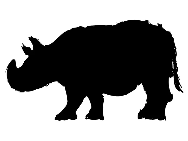 Rhinocéros — Image vectorielle