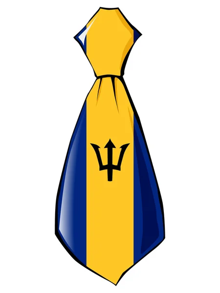 Zászló: a nyakkendő — Stock Vector