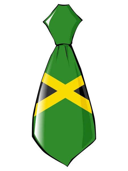 Drapeau en cravate — Image vectorielle