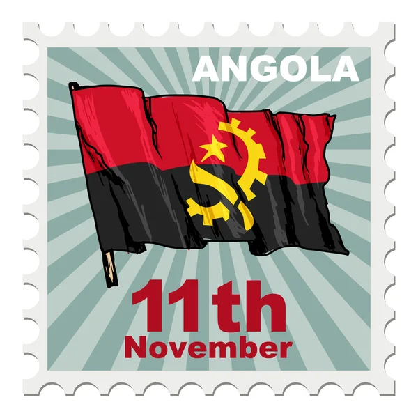 National day of Angola — Stock Vector