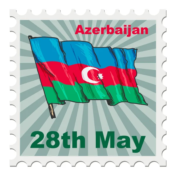 Dia nacional de azerbaijan —  Vetores de Stock