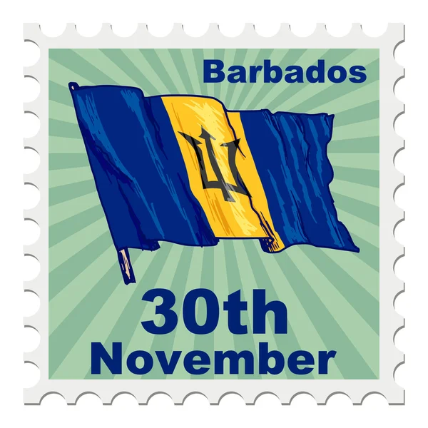 Fête nationale de la Barbade — Image vectorielle