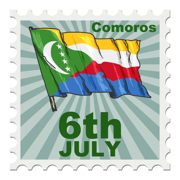 Święto Narodowe Komorów — Wektor stockowy