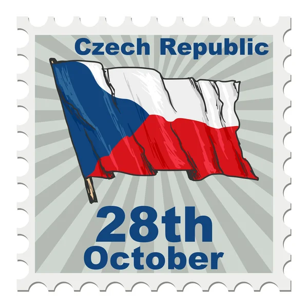 Національний день Чеської Республіки — стоковий вектор