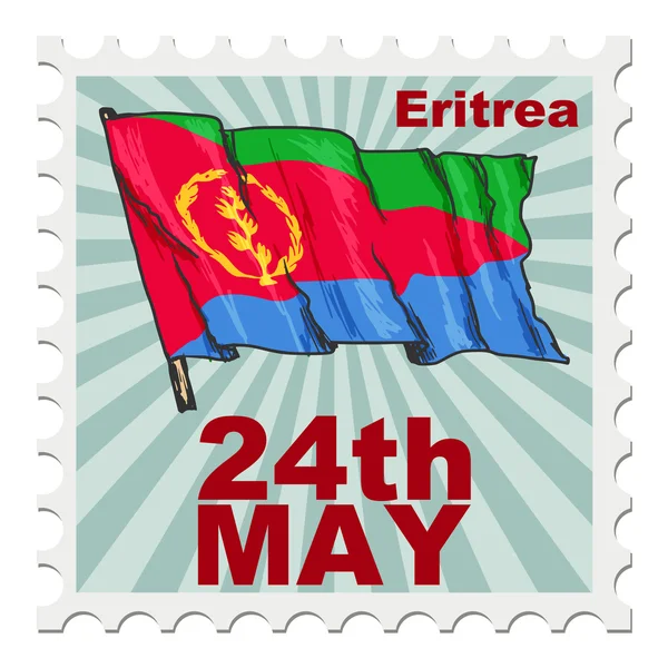 Ziua națională a Eritreei — Vector de stoc
