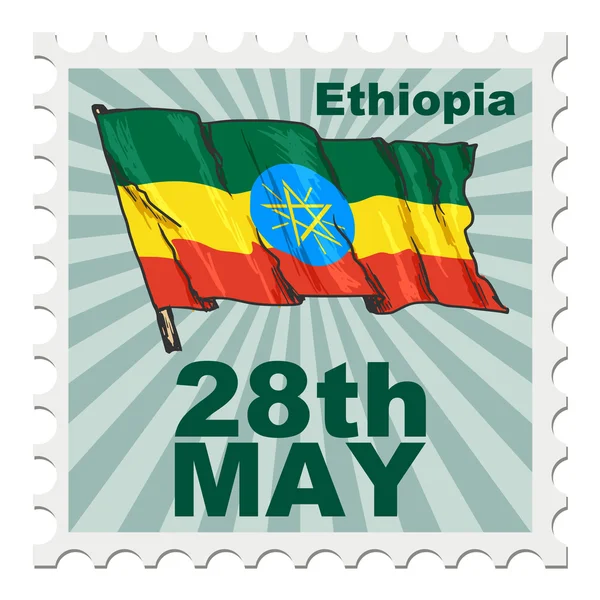 Національний день Ефіопії — стоковий вектор