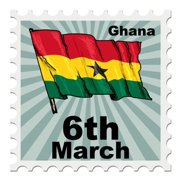 Día nacional de Ghana — Archivo Imágenes Vectoriales