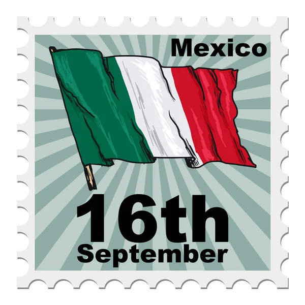 Día nacional de México — Vector de stock