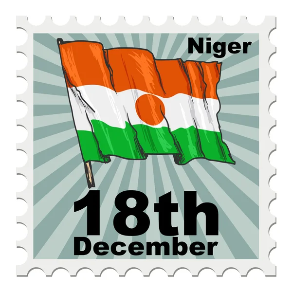 National day of Niger — Stock Vector