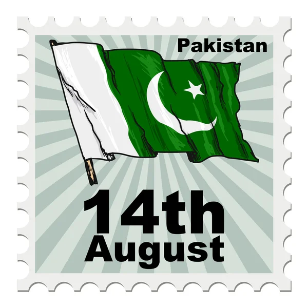 Nationalfeiertag von Pakistan — Stockvektor