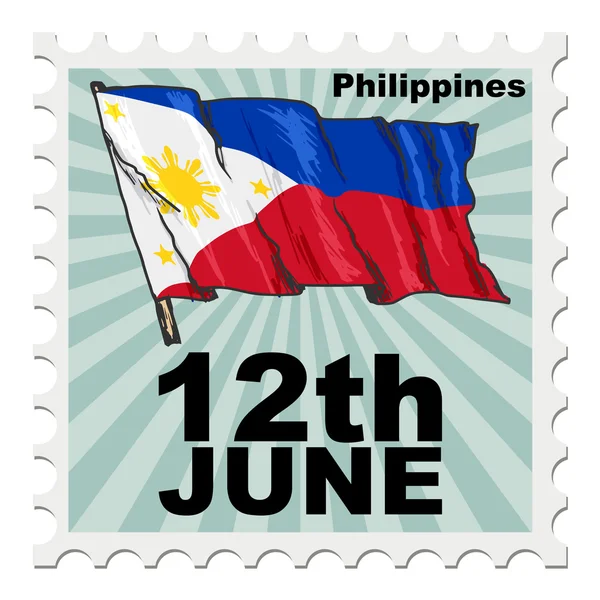 Национальный день Филиппин — стоковый вектор