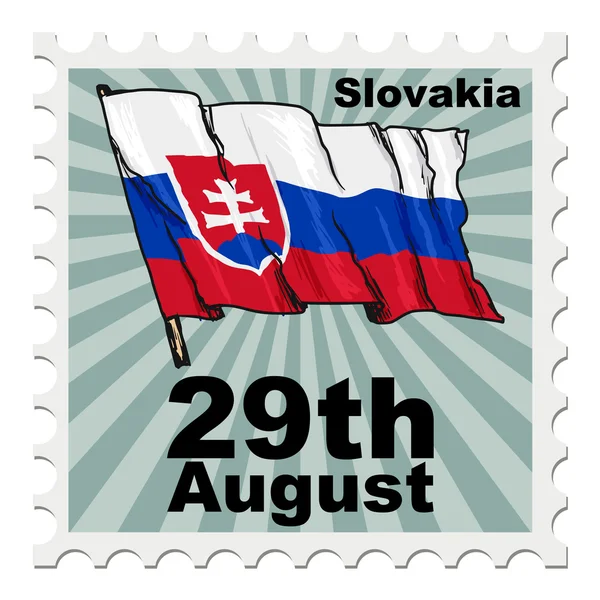 National day of Slovakia — Stock Vector