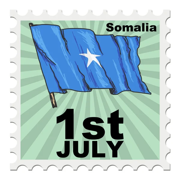 Nemzeti ünnep, Szomália — Stock Vector