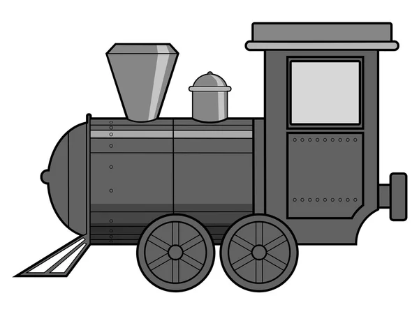 Steam train — Stock Vector