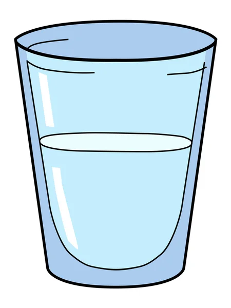 Glas water — Gratis stockfoto