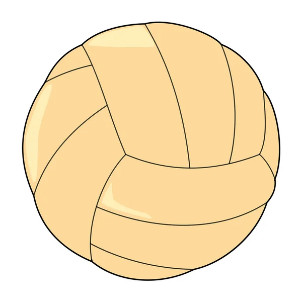 Pallavolo palla — Vettoriale Stock