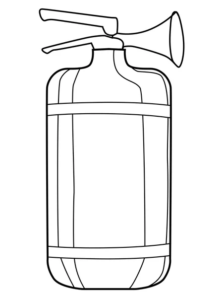 灭火器、 消防设备 — 图库矢量图片