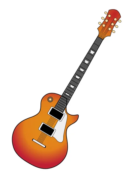 Guitarra eléctrica — Vector de stock