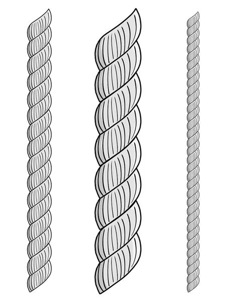 Set di corde — Vettoriale Stock