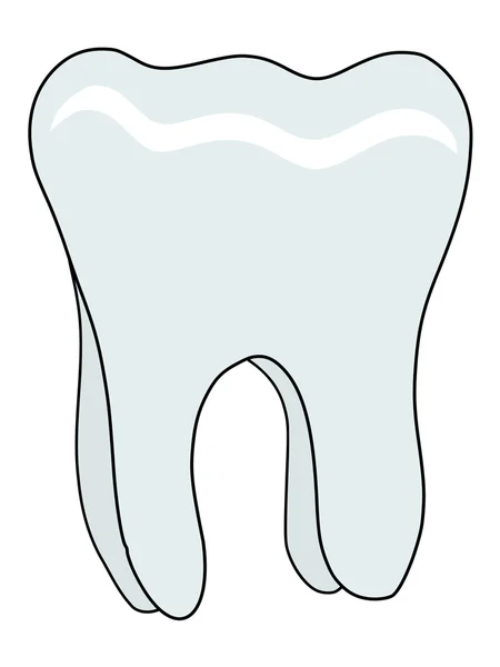 Menselijke tanden — Stockvector