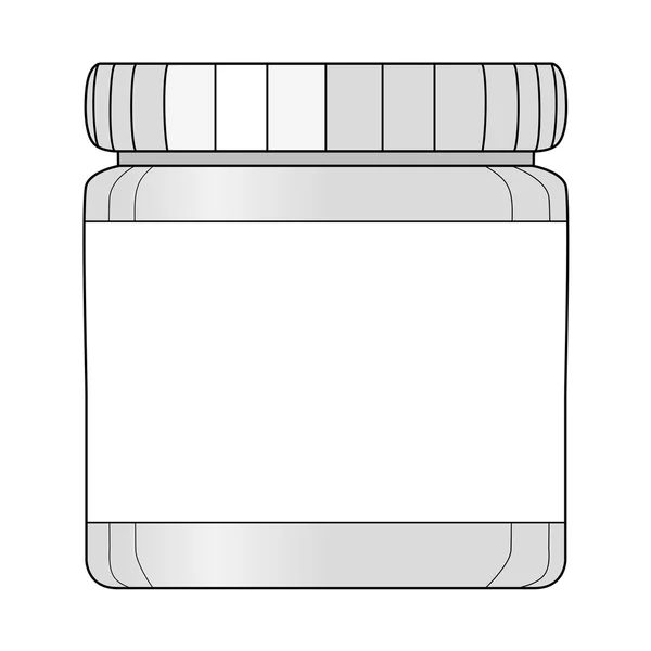 Flacon de médicaments — Image vectorielle